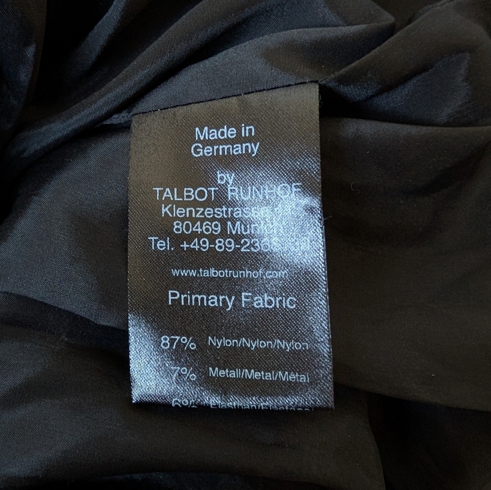 NWT NEW Talbot Runhof 12 Rosin Cape Gown Dress Pink Evening - Picture 13 of 15
